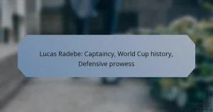 Lucas Radebe: Captaincy, World Cup history, Defensive prowess