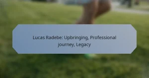 Lucas Radebe: Upbringing, Professional journey, Legacy